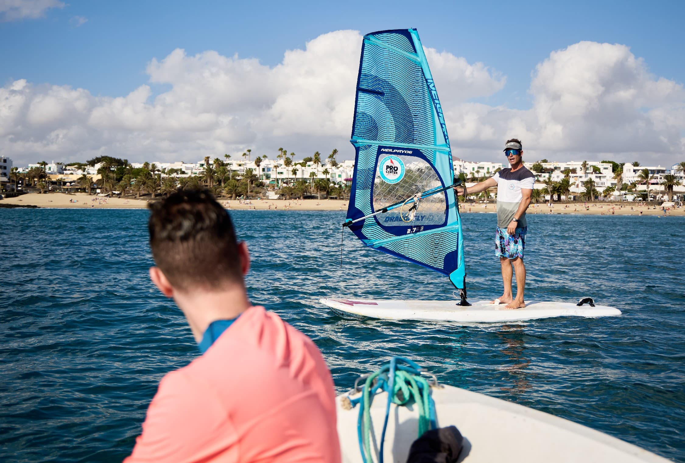 Clase de Windsurf INICIACIÓN: Procenter A